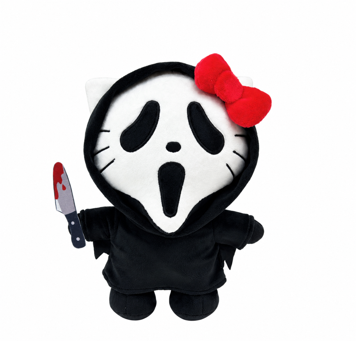 Halloween Kitty Scream Plushie