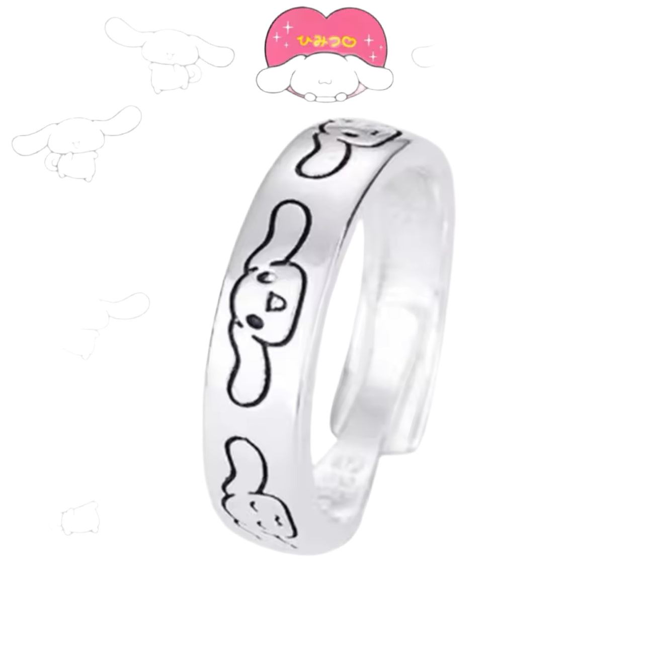 Cinnamoroll Silver Ring